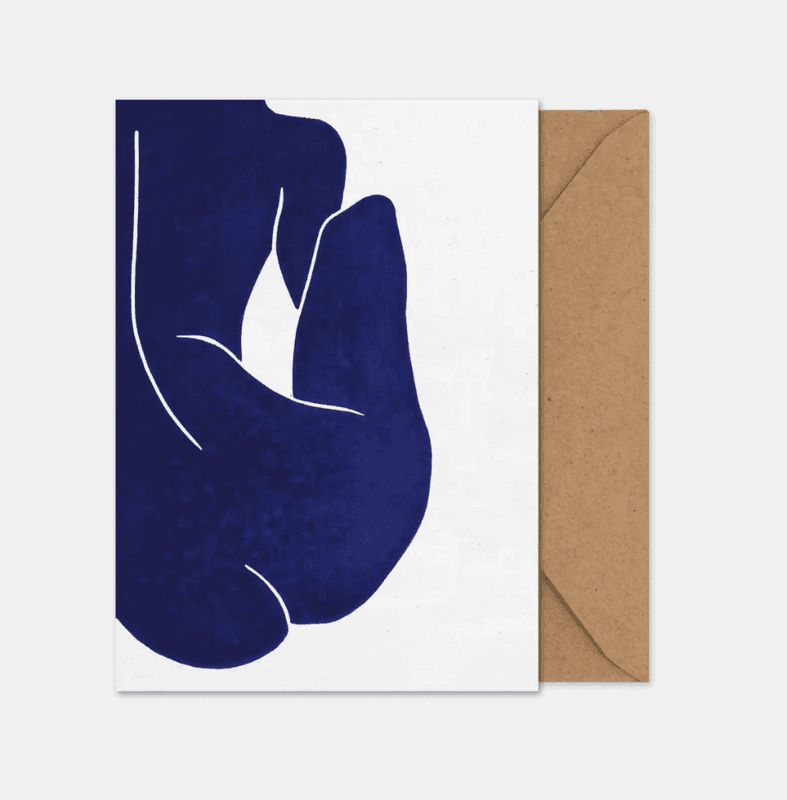 Paper Collective Kort A5, Linocut II