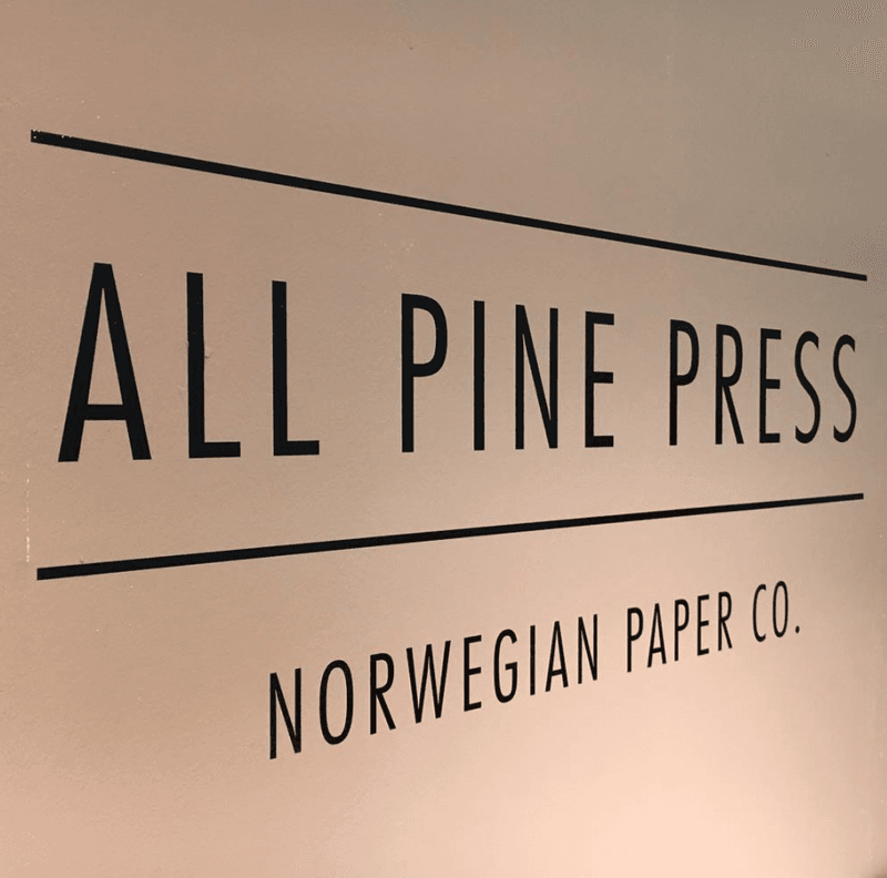 All Pine Press Notatblokk Liten, Flere farger