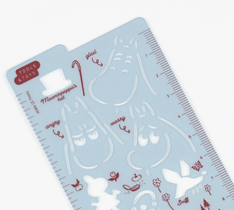 HOBONICHI Moomin Stencil