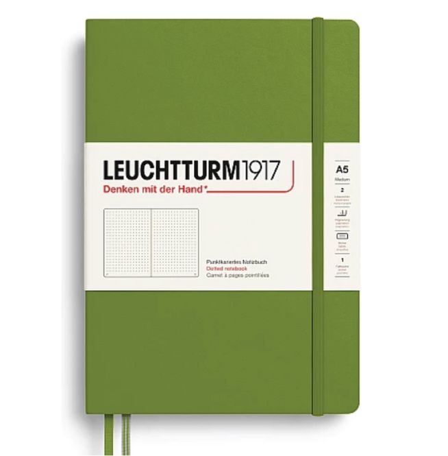 Hovedbilde LT Notebook A5 Hardcover, Moss