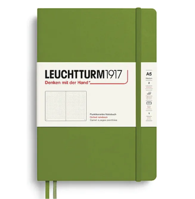 Hovedbilde LT Notebook A5 Hardcover, Moss
