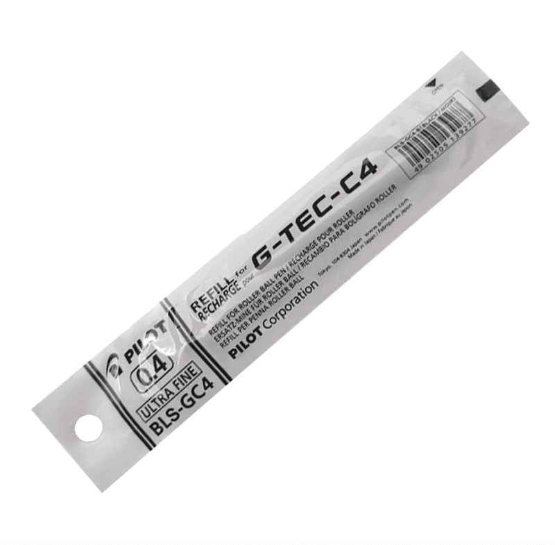 Pilot refill G-TEC-C4, flere farger