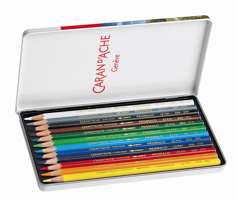 Caran d´Ache Akvarellblyanter 12 stk