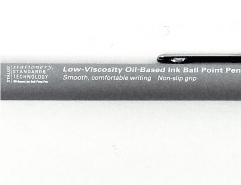 Stalogy Oil-based Ink 015 Ballpointpen 0,7 mm, Grå