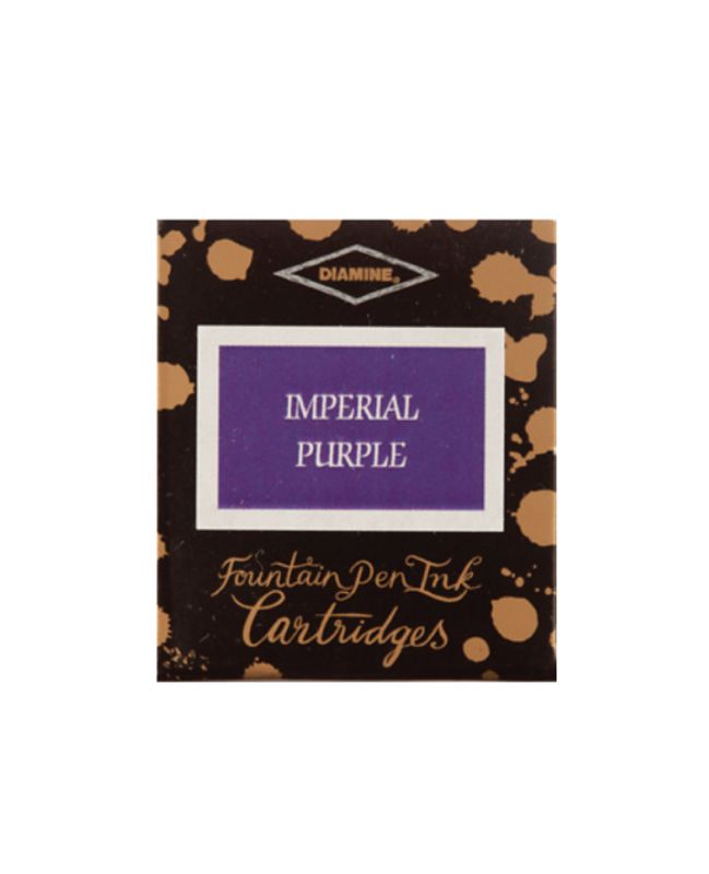 Diamine Blekkpatroner 6 pkn, Imperial Purple
