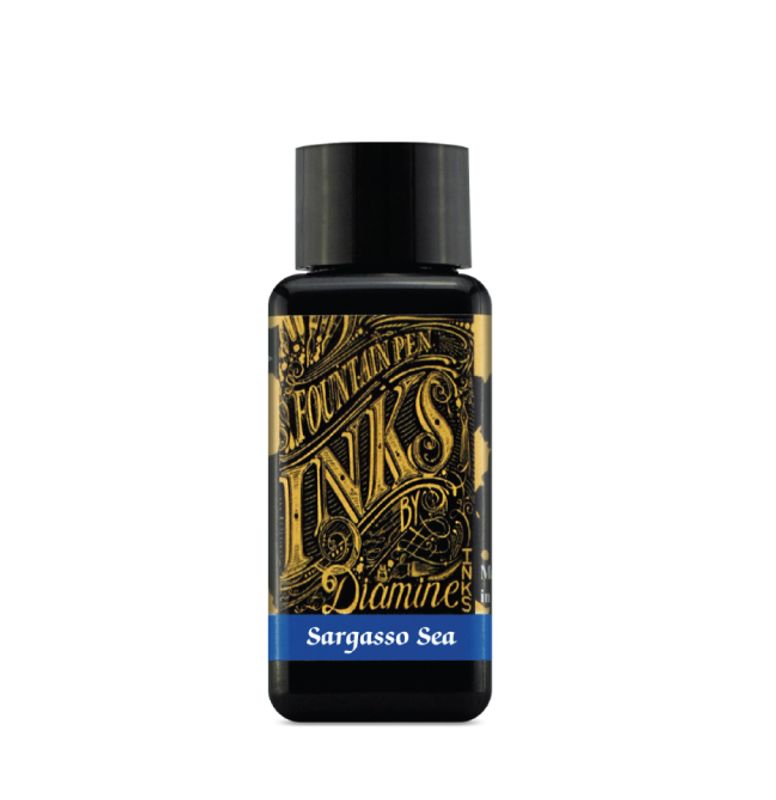 Diamine Blekkhus 30 ml. Sargasso Sea
