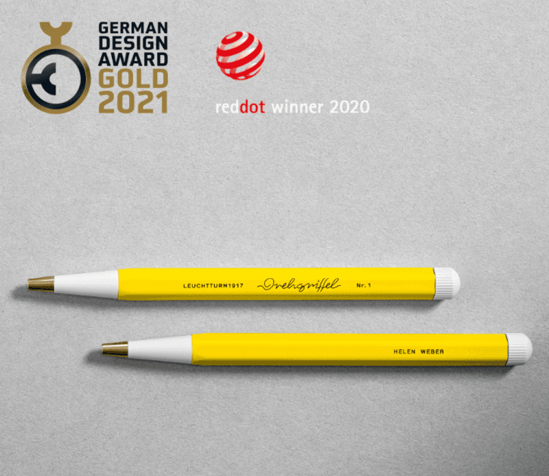 LEUCHTTURM1917 Drehgriffel Gel Pen, Dusty Rose