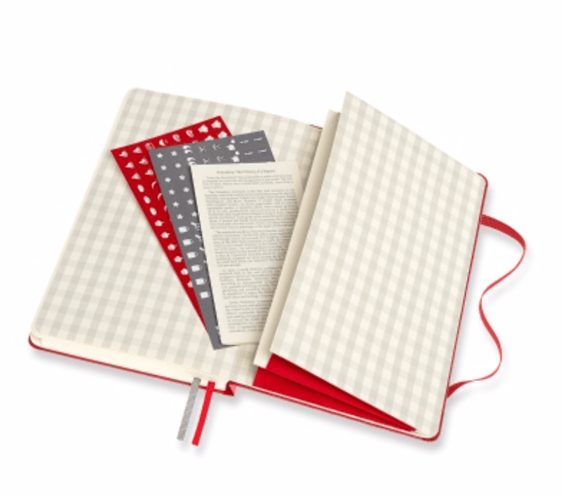Moleskine Oppskrifts Journal L, 400 sider
