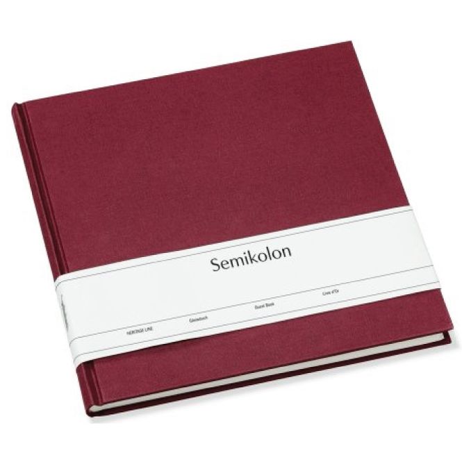 Hovedbilde Semikolon  Guest Book  25 x 23 cm 