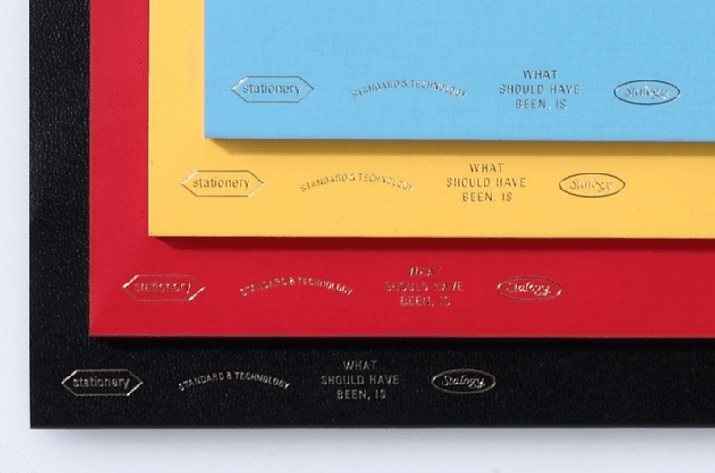 Stalogy Editors Series 1/2 Year Notatbok, A5 Rød