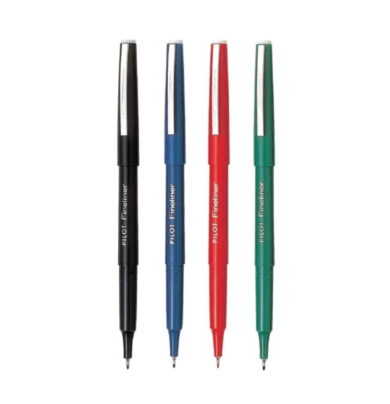 Pilot Fineliner SWPPF, flere farger