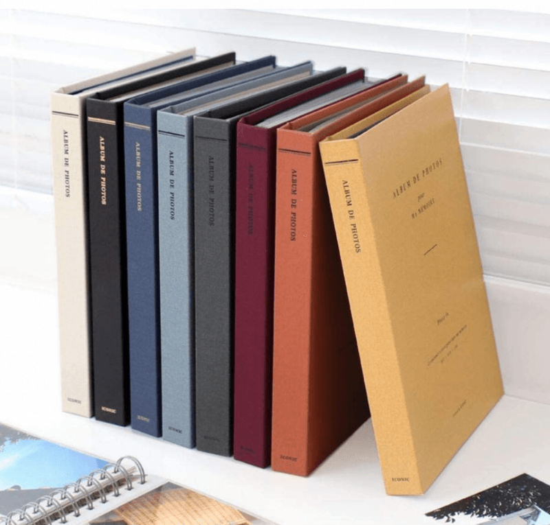 Iconic Fotoalbum, Burgundy