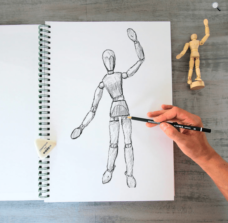 Fabriano Skissebok , Portrett A4