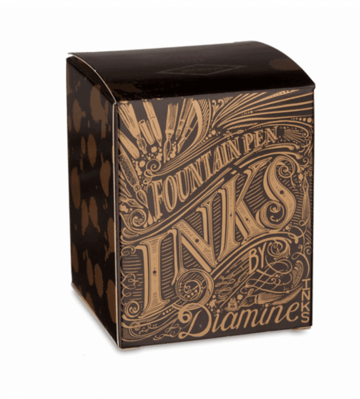 Diamine Blekkhus 80 ml, Blue Black