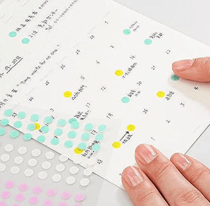 Stalogy Masking Dots 5 mm, 5 ark/ Prize