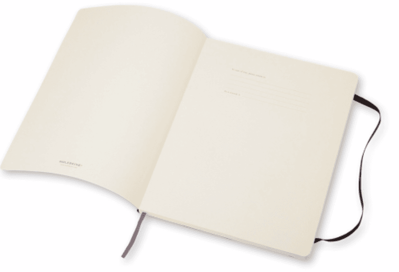 Moleskine Classic Soft/ Hardcover Notatbok XL, Linjert