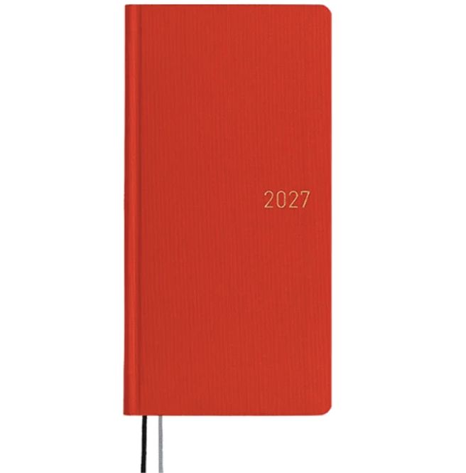 Hovedbilde HOBONICHI Weeks MEGA 2027 Poppy Red