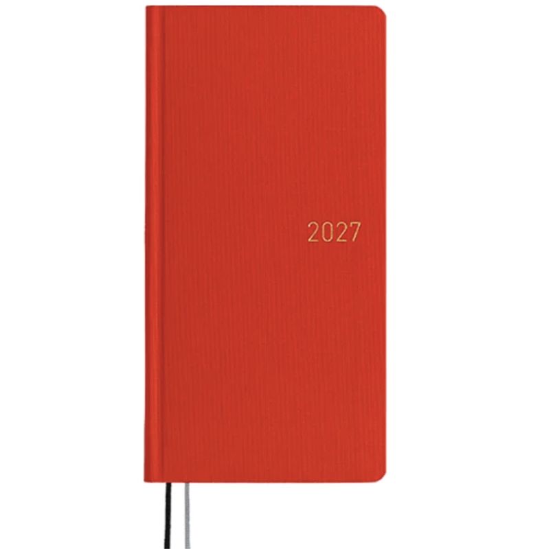HOBONICHI Weeks MEGA 2027 Poppy Red