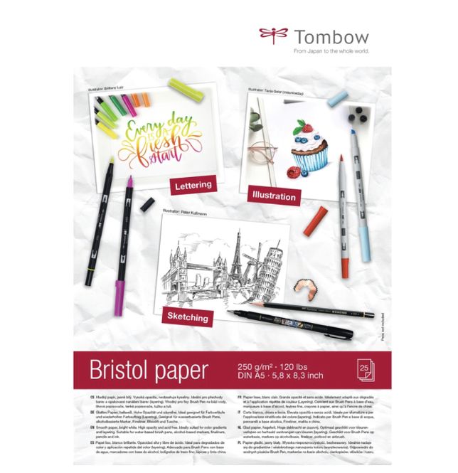 Hovedbilde Tombow Bristol Paper, 250 gr A4