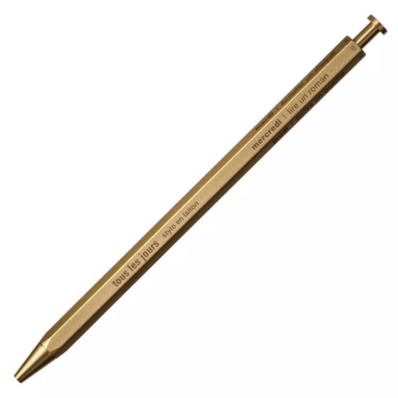 Marks Gel Brass Ballpointpen 