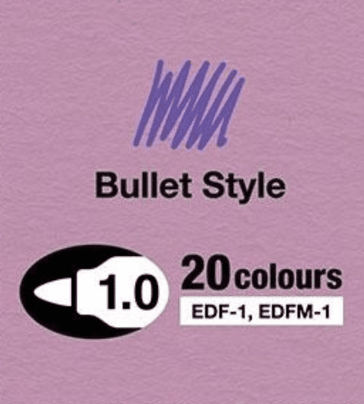 ARTLINE Decorite Pen Bullet 10 stk, Carnival Collection