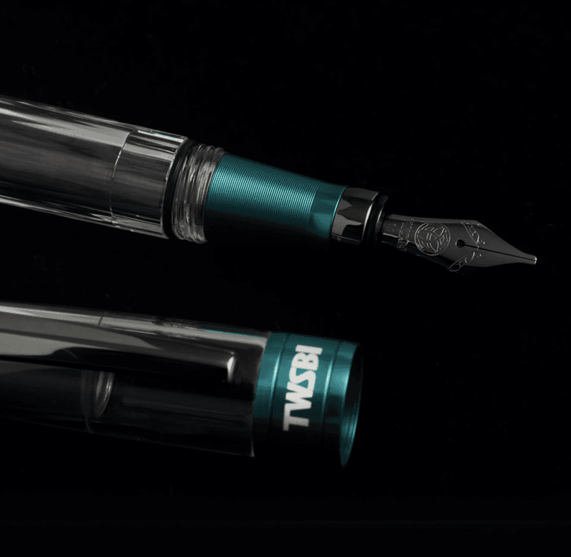 TWSBI Diamond 580 AL R Fyllepenn Caribbean with Onyx