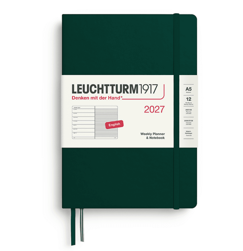 LT Weekly Planner & Notebook 2027 Softcover A5 