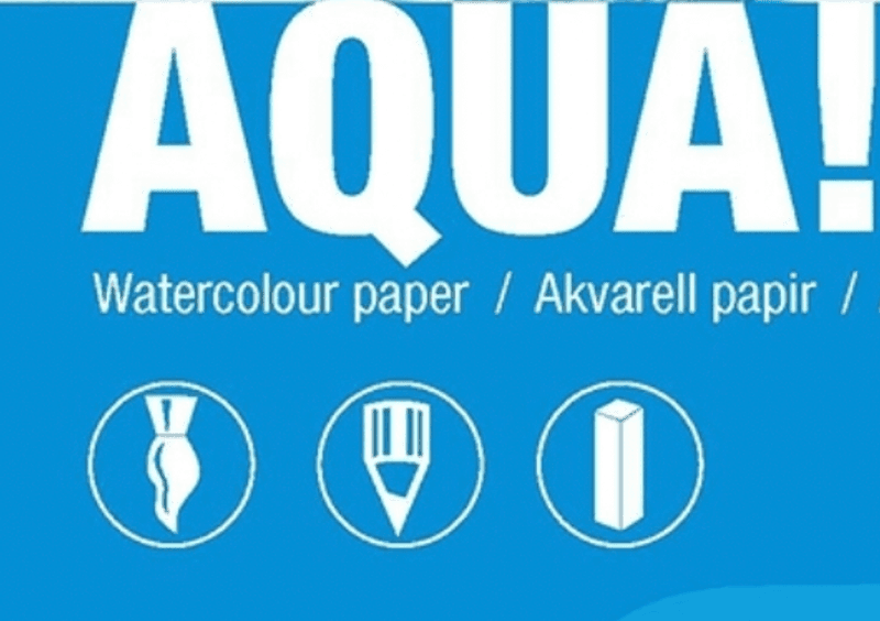 Figura Akvarell papir 300 gr A4, 12 ark