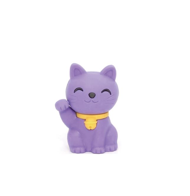 Hovedbilde IWAKO Puzzle Viskelær, Lilac cat