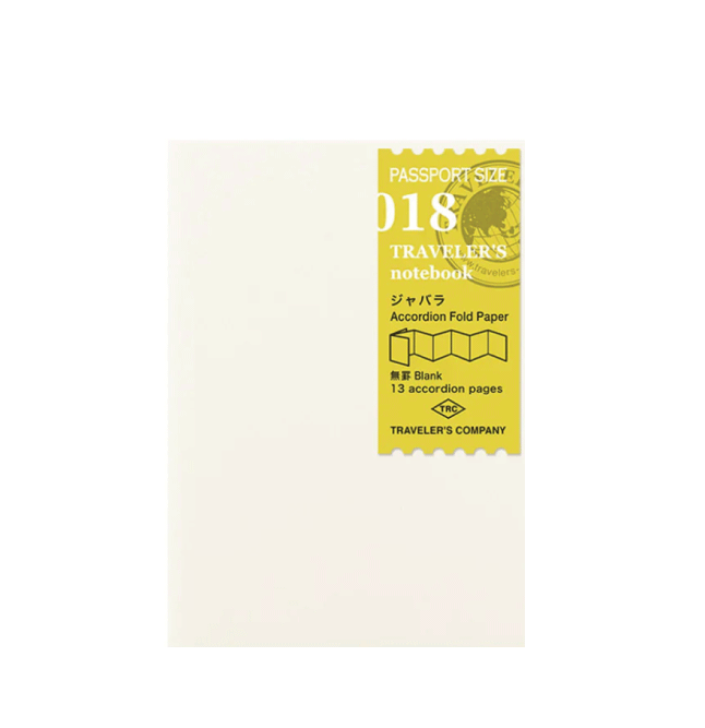 Hovedbilde Travelers Accordion Fold Paper 018