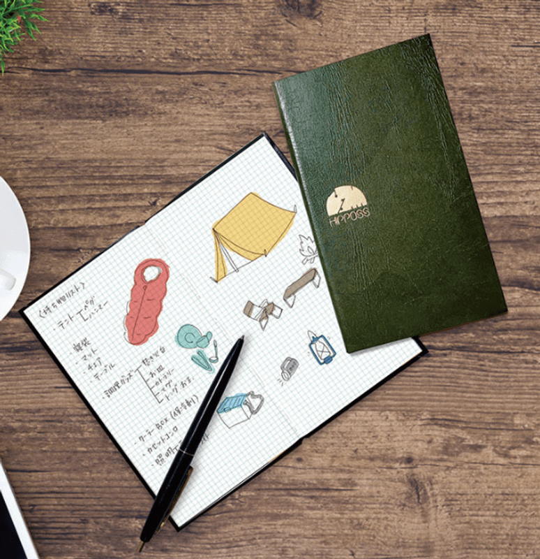 Nakabayashi Graph Notebook, flere farger