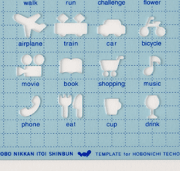 HOBONICHI Stencil Activities