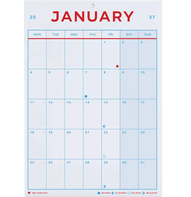 Hovedbilde Crispin Finn Måneds / Folde kalender 2027