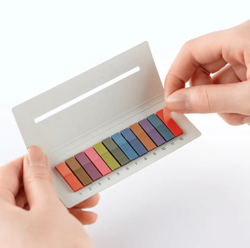 HOBONICHI TSUKI no IRO Translucent Sticky Notes