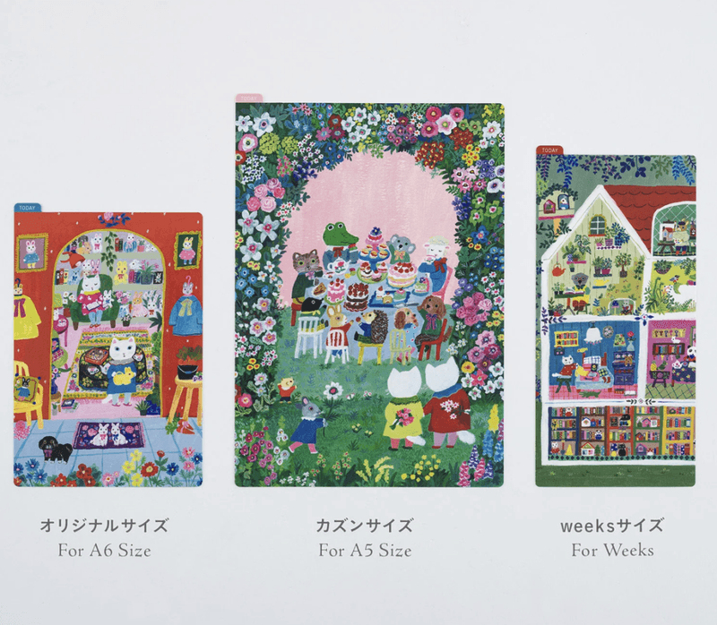HOBONICHI Pencil Board for A5 Yumi Kitagishi