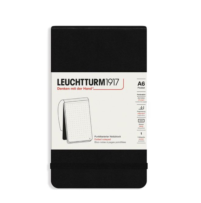 Hovedbilde LT Reporter pad A6 Hardcover, Linjer/Blank