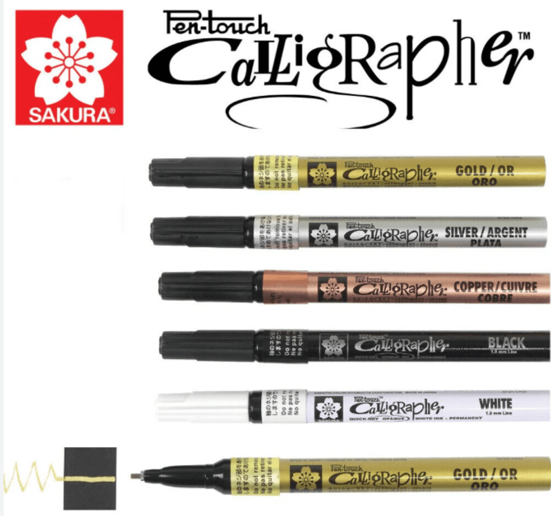 Sakura Pen-touch Kalligrafi Penn 1,8 mm