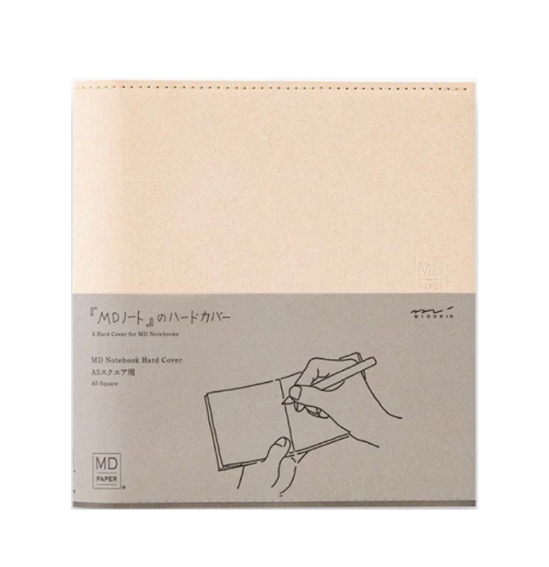 MD Hard Paper Cover til notatbok A5 Square NEW