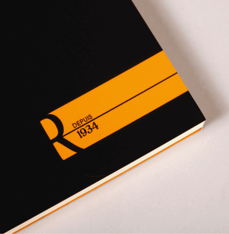 Rhodia Premium Pad Linjer, stiftet A5