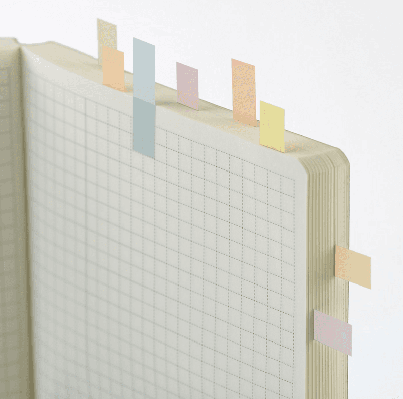 HOBONICHI TSUKI no IRO Translucent Sticky Notes