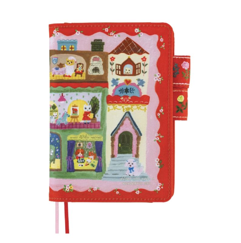 HOBONICHI Cover Yumi Kitagishi; White Cat House A6