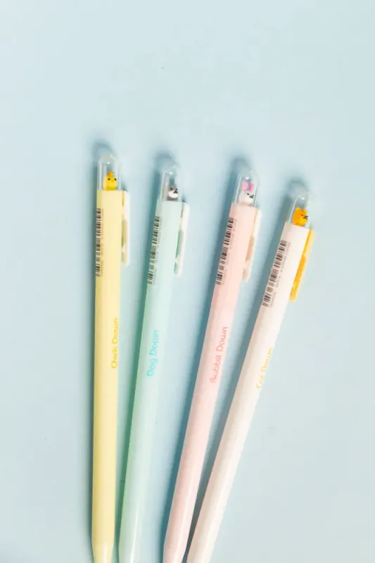 Peekaboo Animal Retractable Gel Pens