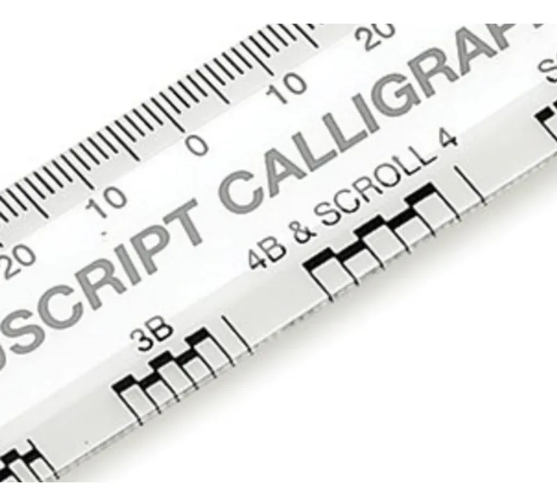 Manuscript Kalligrafi Linjal 