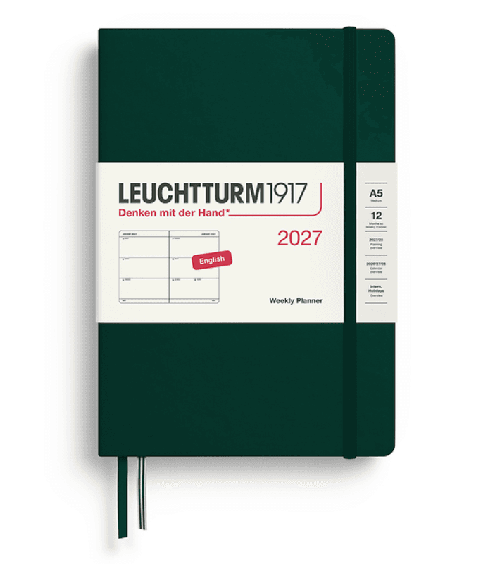 LT Weekly Planner 2027 Horisontal A5 Hardcover