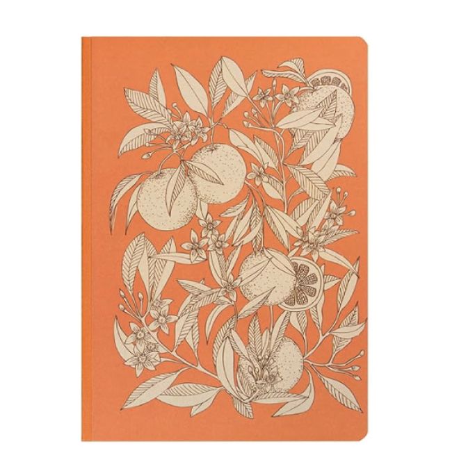 Hovedbilde CF Jardin Notatbok  Linjert A5, Orange