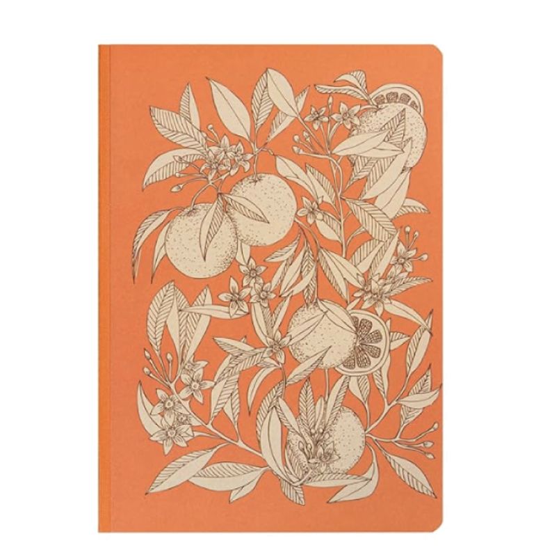 CF Jardin Notatbok  Linjert A5, Orange