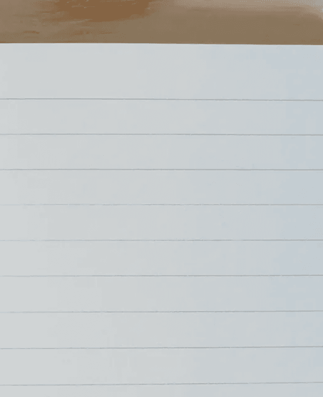 Petit Gramme Notatbok B6 Linjer Clouds