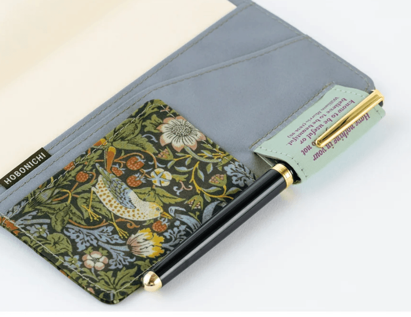 HOBONICHI Cover V&A Series; Strawberry Thief A6
