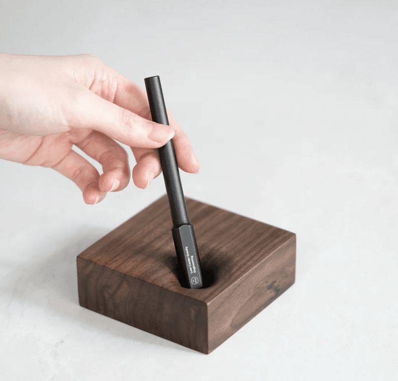 HMM Pen Stand Walnut Block 
