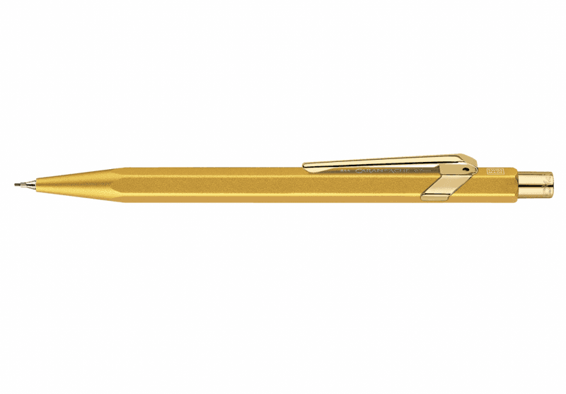  Caran d'Ache Goldbar 844 PREMIUM Mechanical Pencil NEW!